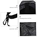 NULYLU Swimming Resistance Water Bag Trainer for Adults and Boys and Girls Drag Umbrella for Strength Training Swim Resistance Equipment Black