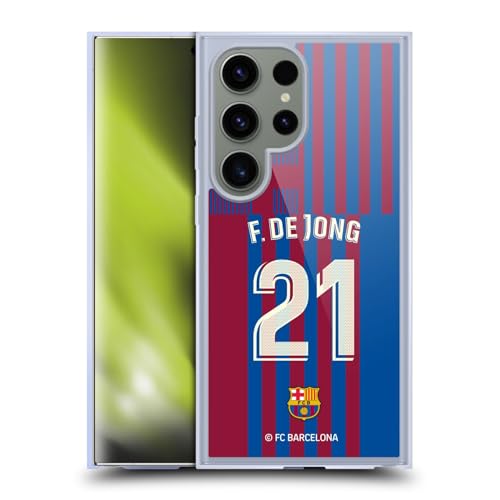 Coque Samsung S24 Ultra FC Barcelona Frenkie de Jong étui gel compatible MagSafe