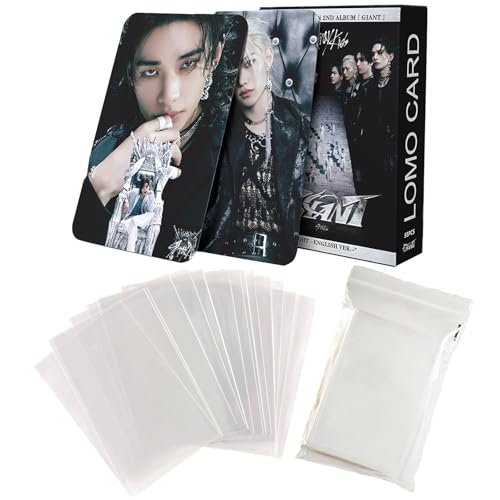 Amazon.com: KPOPBP SKZ Giant Album Photocards 55 PCS Lomo Card Set