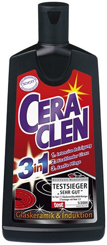 Vitroclen All in One Cream Cleaner for Ceramic and Induction Hobs - Bottle  of 200 ml / Power Cream Cleaner