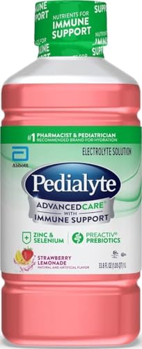 Image of Pedialyte AdvancedCare Electrolyte Drink, Strawberry Lemonade