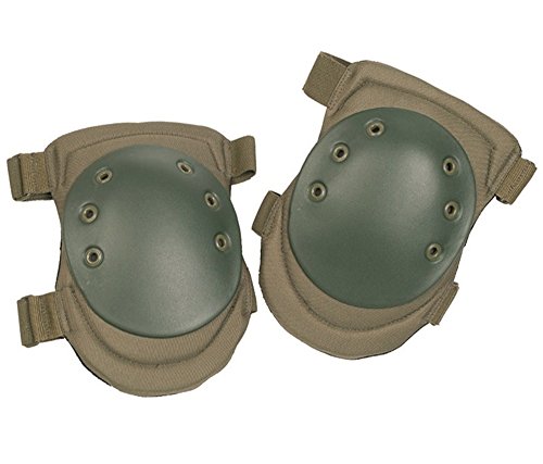 Miltec Tactical Knee Protection Protective Pads Airsoft Paintball Combat Olive