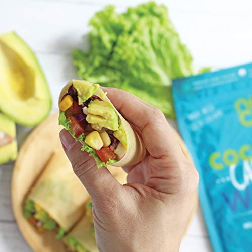 Image of NUCO Organic Coconut Wraps, Cassava - Gluten Free, Low Carb, Vegan, 5 Ct