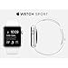 Original Apple Watch 42mm (fits 5.5" - 8.2" wrists) - Silver Aluminum...