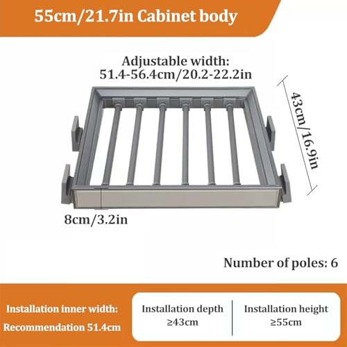 Rail coulissant télescopique réglable pour pantalons et jeans, séparateur de tiroir avec système de rangement de placard pour espaces propres et bien rangés