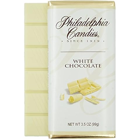 Philadelphia Candies White Chocolate Bar, 3.5-Ounce Package Cover