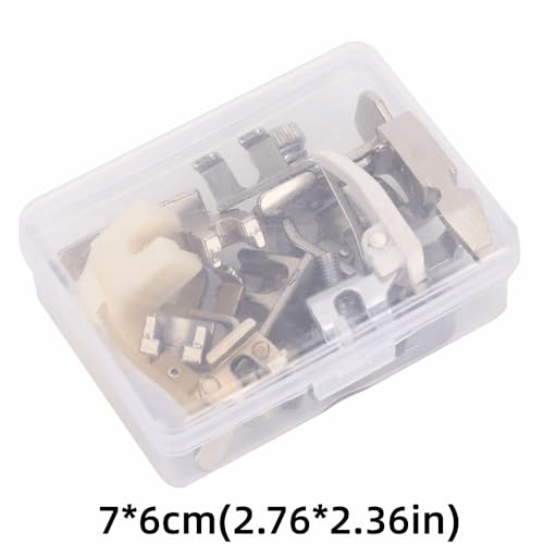 Set de 12 pies para máquina de coser acero inoxidable miniatura 2