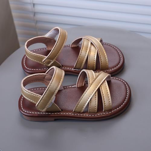 IWIHMIV Toddler Girls Dress Sandals Kids Lightweight Athletic Soft Bottom Sandals Summer Walking Beach Shoes4