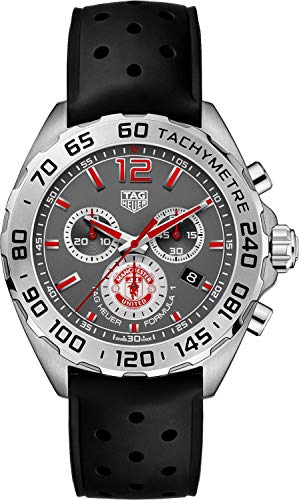  TAG Heuer orologio Formula 1 Mancherster United Special Edition 43mm nero CAZ101M.FT8024