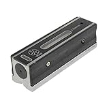 Viales graduados de burbuja FLAMEER Medición de Acero Tungsteno para Ingenieros Nivel Barra Alta Precisión Cómodo - 150mm 0.02mm