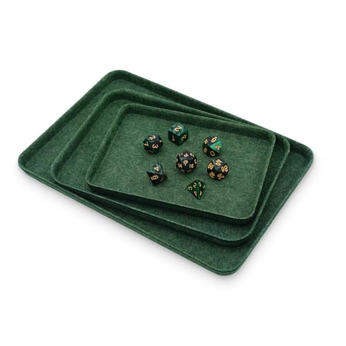 Welaxy Desk Drawer Felt Tray DND dice Games Holder EDC