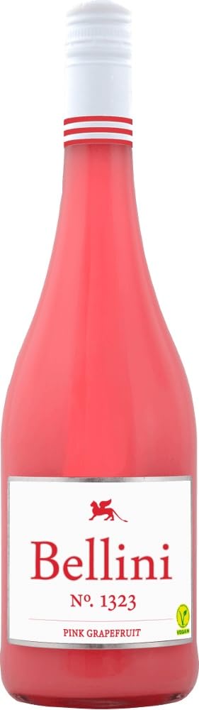 Bellini No. 1323 Pink Grapefruit P&P Weine Weinhaltiges Getränk 9 x 0,75l VINELLO - 9 x Weinpaket inkl. kostenlosem VINELLO.weinausgießer