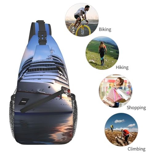 Mochila cruzada deportiva mochila para hombre y mujer miniatura 6