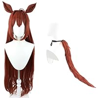 Amazon.co.jp: ダイワスカーレット コスプレウィッグ 尻尾 かつら 馬耳