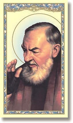 Saint Padre Pio Holy Card -Prayer to Padre Pio - Image 2