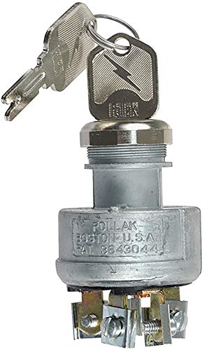 3-Position Ignition Switch- PN 31-345P(Pack of 1)