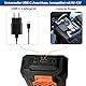 EWENYS Marderschreck Auto Ultraschall mit Blinklicht, Marderschutz KFZ Zubehör für Motorraum Auto, Anschluss an 12V Autobatterie oder 5V USB-C, Abwehr gegen Marder im Garage,Dachboden und Garten