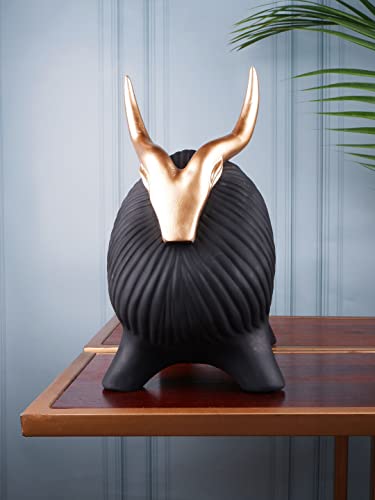 Image of The White Ink decor Premium Yak Figurine Gold