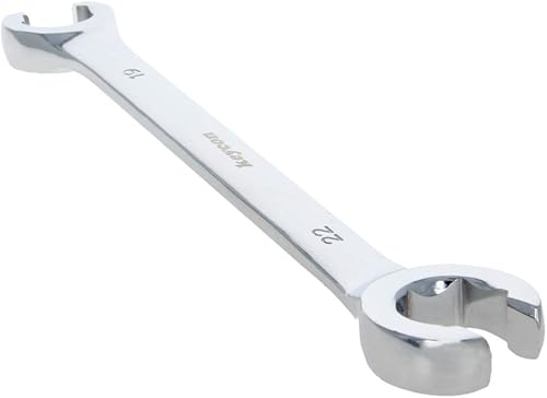 Utoolmart Llave de tuerca acampanada, 0.748 in x 0.866 in métrica doble extremo abierto, 1 unidad