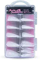 Molde F1 Stiletto Unhas de Gel, Arte Sedução, 100 Unidades