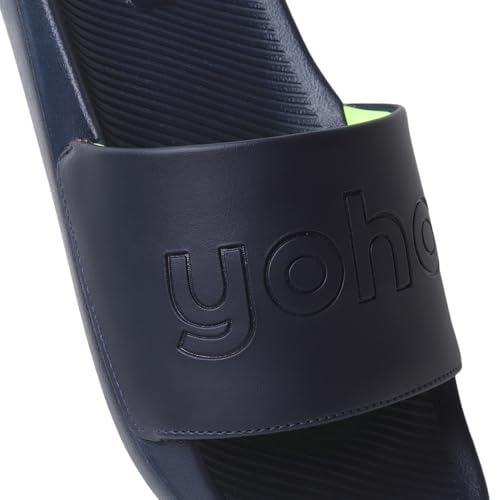 Image of YOHO Drystep Sliders for Men | Waterproof Monsoon Footwear & Rainy Sandals | Skin Friendly Adjustable Strap
