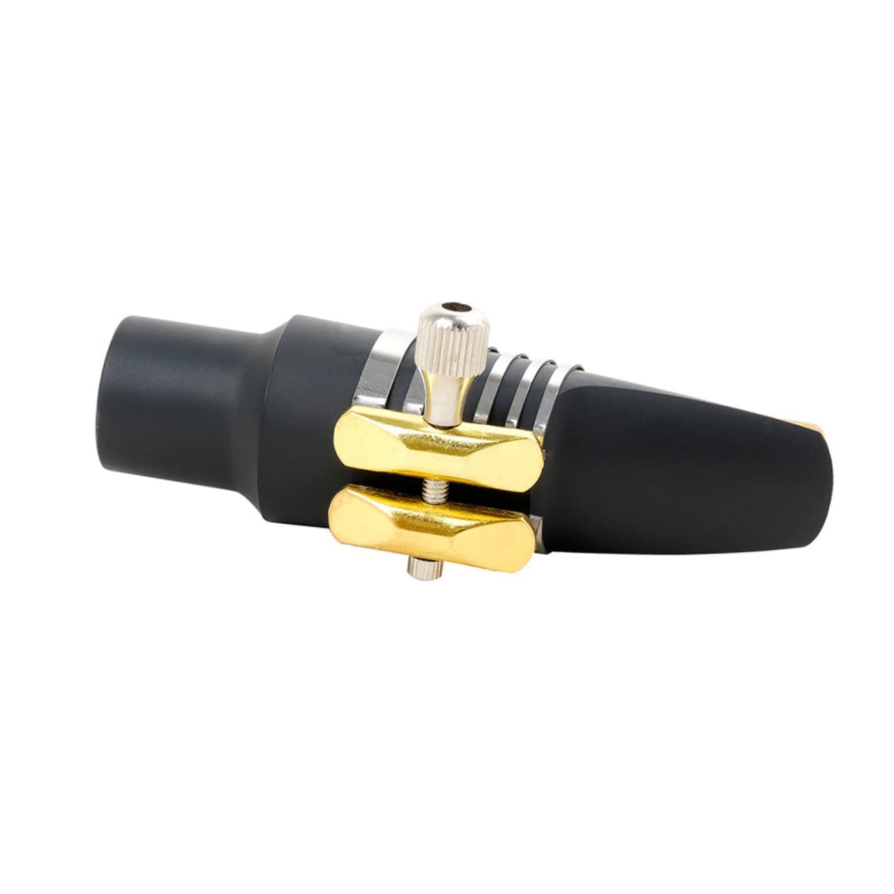 TOYANDONA 2pezzi Clip Acciaio Inossidabile Per Sassofono Fissaggio Design Elegante e Resistente Accessorio Strumentale Per Musicisti Compatibile Con Vari Modelli Di Sassofoni