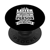 Leiter Rechtsabteilung lustiger Spruch PopSockets mit austauschbarem PopGrip