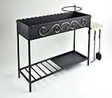grill mangal mit motor  Mangal Original russischer Schaschlikgrill Sadko mit Topfhalter