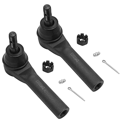 Image of Detroit Axle - 4WD Front Suspension Kit for 2014-2018 Chevrolet Silverado 1500 GMC Sierra 1500, 2 Struts & Coil Spring Assembly 2 Sway Bar End Links 2 Outer 2 Inner Tie Rod Ends Replacement