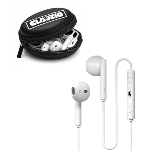 Image of Lightning-Wired Earphones for iPhone - in-Ear Headphones with Mic & Volume Control | 1-Year Replacement Warranty | Compatible with iPhone 14 /13 /12 /11 /X /XR /SE /8 /7