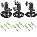 Security Wall Mount 3 Pcs for Oculus Sensor Arlo, Arlo Pro - Metal Camera Bracket Outdoor Indoor With 360 Rotation 1/4