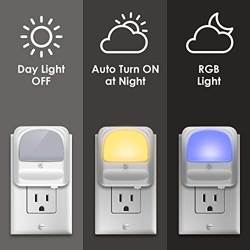 Plug-in-Night-Light-for-Kids-Dimmable-Color-Changing-LED-Nightlight-Dusk-to-Dawn-Warm-White-Night-Lamp-for-Baby-Room-Bedroom-Hallway-Kitchen-Bathroom-Stairs-RGB-2PC
