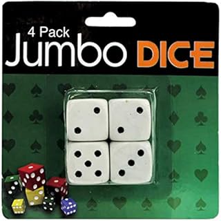 Jumbo Dice (19mm) 4 Pack Wondertrail