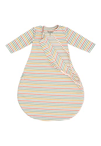 Sterntaler Baby Unisex slaapzak baby binnenslaapzak Stay True to Nature - babyslaapzak, puckzak baby, trappelzak gestreept - wasbaar - 68 - Afbeelding 3