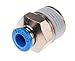FESTO QS-3/8-6 STANDARD SIZE, -0.95-6 BAR OPERATING PRESSURE, QS SERIES, PNEUMATIC CONNECTION 2: FOR PNEUMATIC TUBING OUTSIDE DIAMETER 6 MM, 190645, 10 PACK SIZE, 5 MM NOMINAL WIDTH, PNEUMATIC CONNECT