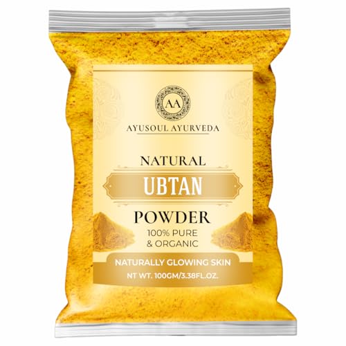 Image of Natural Face Pack Powder for Glowing Skin | Herbal Face Mask Powder for Deep Cleansing, Skin Brightening & Healthy Looking Skin (Ubtan Powder)