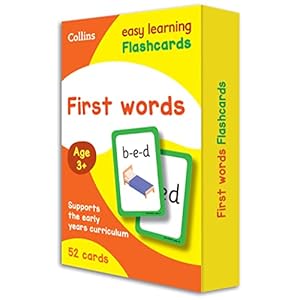 First Words Flashcards: Ideal for home learning (Collins Easy Learning Preschool)