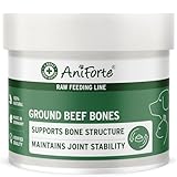 Ground Beef Bones formerly AniForte Meat & Bone Meal 500g: Raw Dog Food Supplement for Cats & Dogs with High Calcium