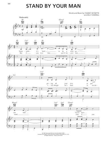 The Great American Songbook - Country | 100 Classic Country Songs | Piano Vocal Guitar Sheet Music | Perfect Music Collection for Pianists and Singers | Iconic Country Music Hits - Image 4