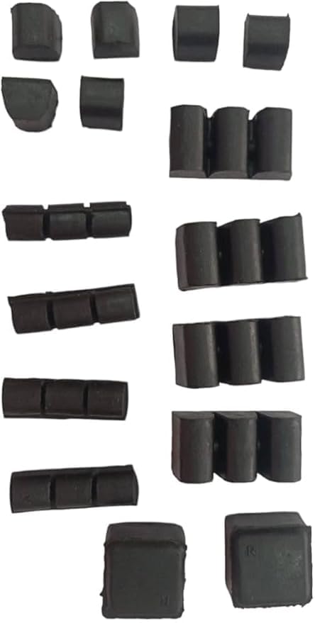 AAI JI Engine Head Block Cylinder Rubber Full Kit Engine Rubber Kit Full Set [26] PCS RX100, RX 135, RX 135 5 Speed, RX 100, RX135, RXG, RXZ ALL-image-34