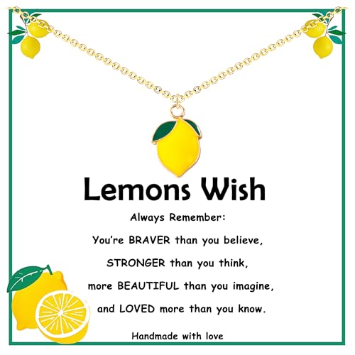 Bijou breloque citron jaune pour sublimer vos tenues