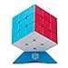 XMD Cubo Mágico 3x3x3 Puzzle 3D sin Pegatina Rompecabezas Juguete Educativo de descompresión para niños niñas niños (Magic Cube 3X3)