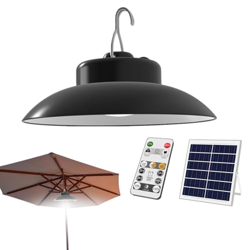 Lampada Solare Per Interni Ed Esterni - Lampade A Sospensione So?ar Per Interni | Luce Per Ombrellone Solare, Per Feste In Giardino Con Tenda Da Spiaggia, Lampada Per Ombrellone Da Esterno Impermeabil