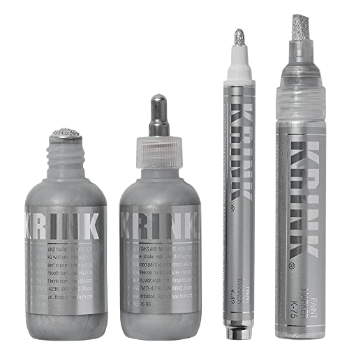 Krink Silver Set of 4 (KSILVERSET)