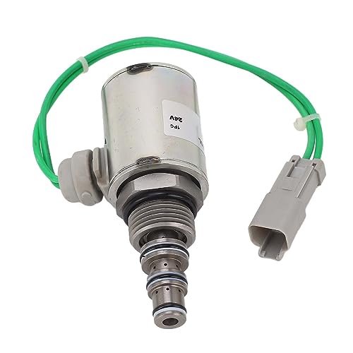 Électrovanne 171-3685 CAT 24V en acier allié pour chargeuse compacte - 4