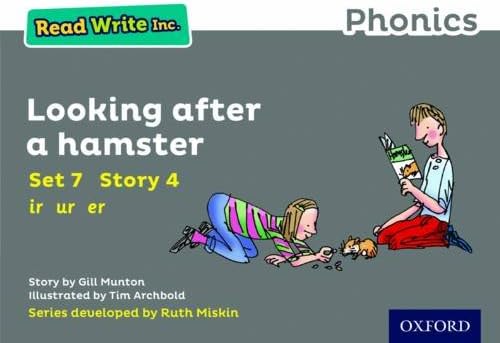 Read Write Inc. Phonics: Grey Set 7 Storybook 4 Looking After a Hamster