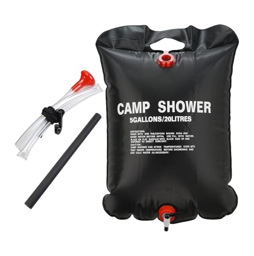 ARSUK Bolsa de Ducha Solar de 20L, ducha portátil para...