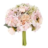MULTIPROPÓSITO: los ramos de flores de boda también se pueden usar como un regalo romántico para el Día de San Valentín. El ramo de novia es el guardián de la boda, protegiendo a las personas en la boda de la enfermedad.