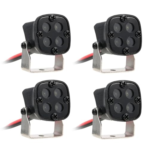 Luces Vehículo RC de Alta Intensidad para Coche Trepador Axial y Traxxas TRX4 1/10