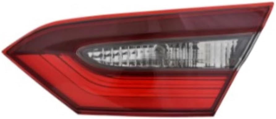 KarParts360 For Toyota Camry 2021 2022 2023 2024 Tail Light Passenger Side, Inner CAPA | Red, Clear Lens PMMA Plastic Lens | ABS Plastic Housing | LE/SE/TRD Model | TO2803159, TO2803159C | 81580-06880
